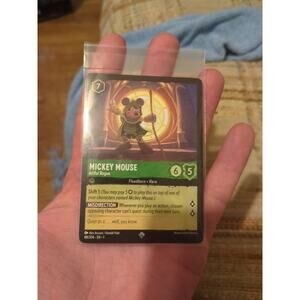 Mickey Mouse Artful Rogue - 88/204 - Super Rare - Disney Lorcana